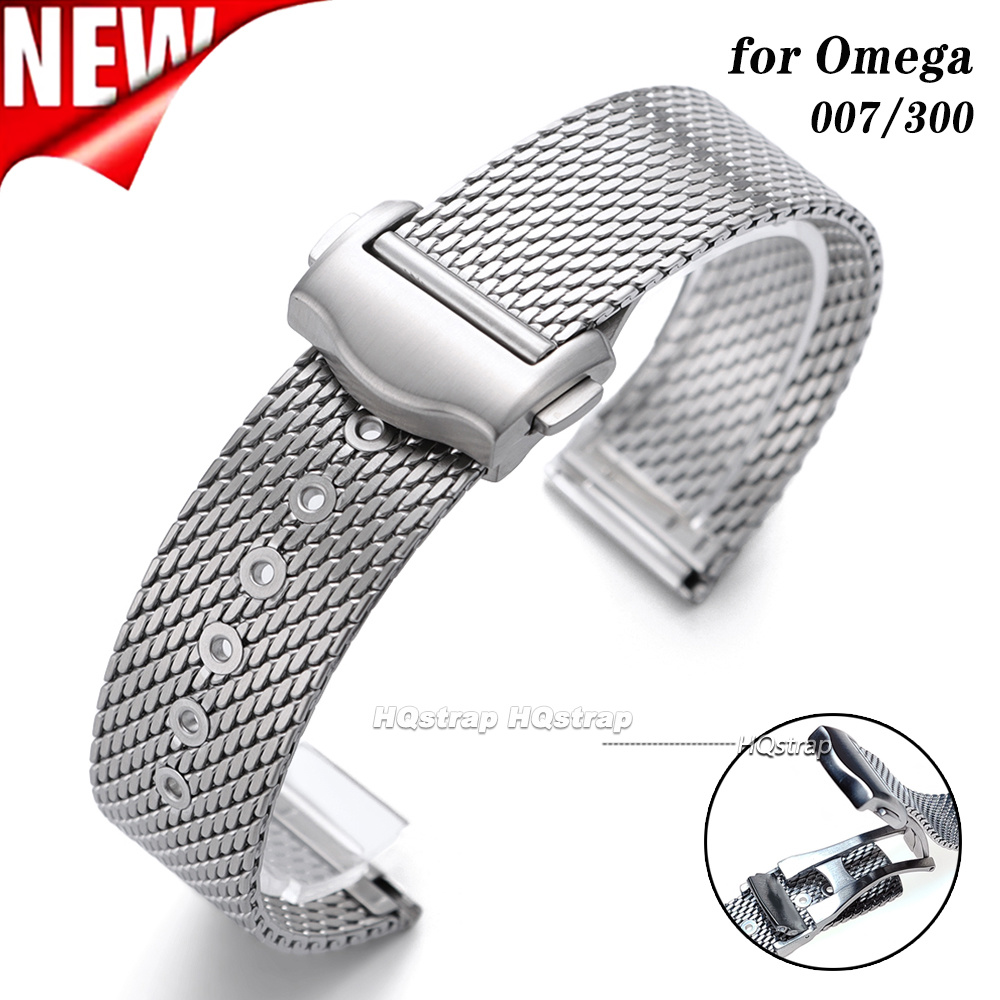 ステンレス鋼時計ストラップ 20 ミリメートルオメガシーマス - Omega Watch Seamaster のレビューと価格