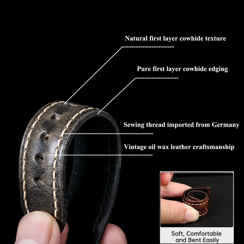 高品質本革ストラップ Huawei Watch GT 6 5 - Leather Strap Quick Release のレビューと価格