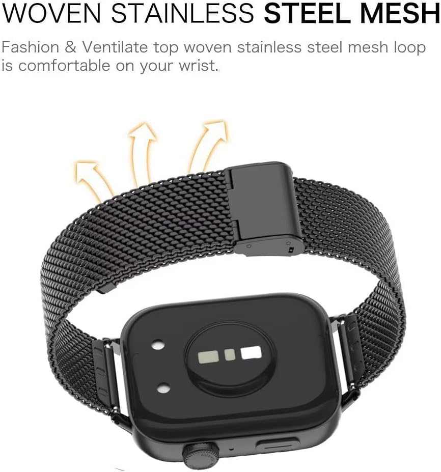 Redmi Watch 6 Active/6 Lite用メッ - Mesh Strap Metal のレビューと価格
