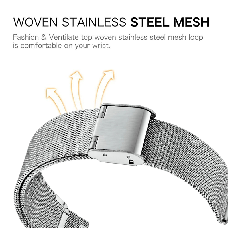 Redmi Watch 6 Active/6 Lite用メッ - Mesh Strap Metal のレビューと価格