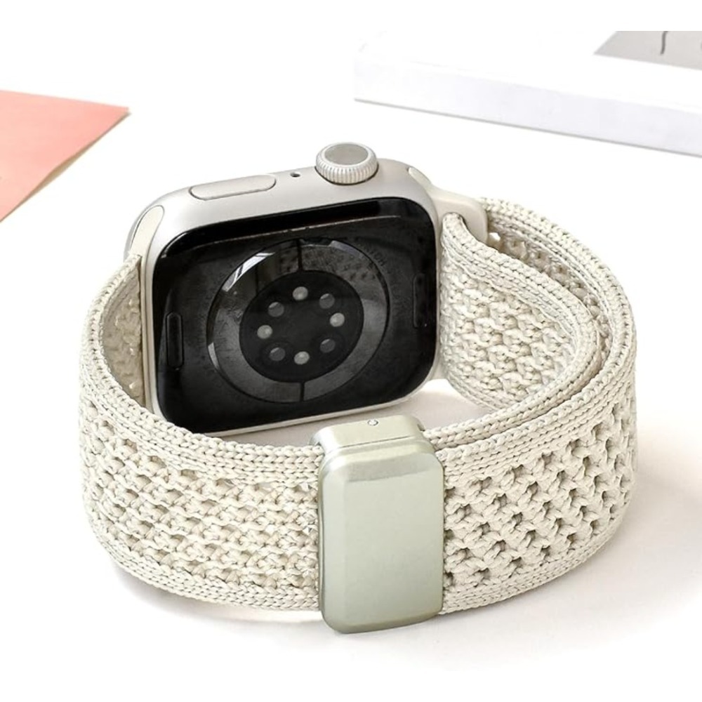 Apple Watch用編み込みナイロンバンド 41mm 4 - Milanese Loop Magnetic のレビューと価格