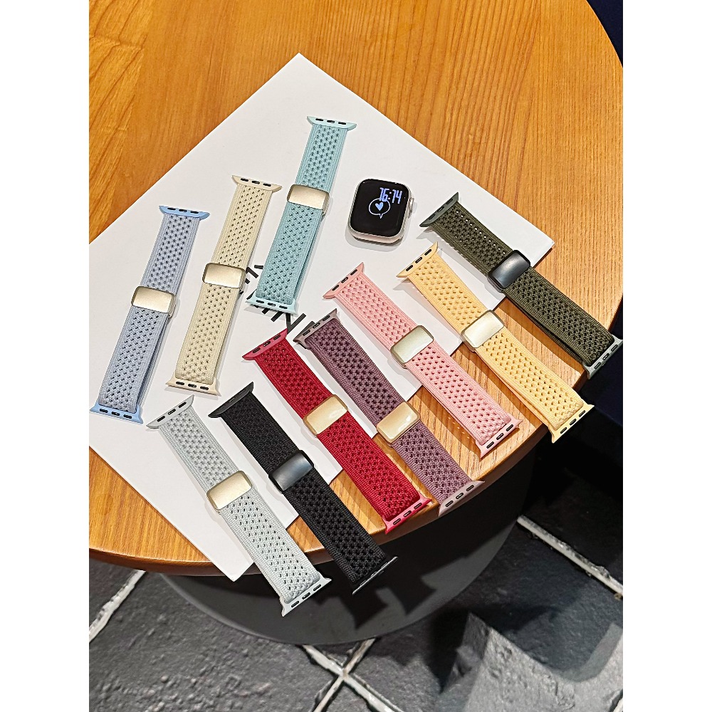 Apple Watch用編み込みナイロンバンド 41mm 4 - Milanese Loop Magnetic のレビューと価格