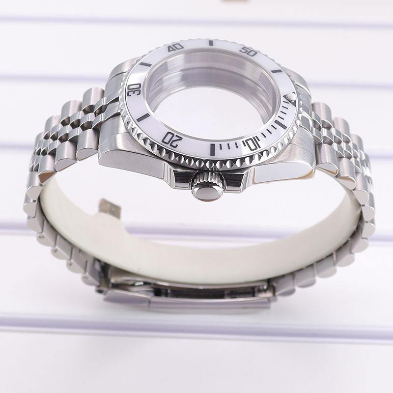 Fenya-サファイアガラスウォッチケース,5リンクブレスレ - Seiko Watch 5 Sports のレビューと価格